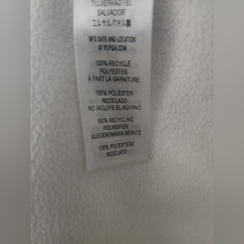 Patagonia White Quarter-Zip Fleece Pullover - Picture 6 of 8
